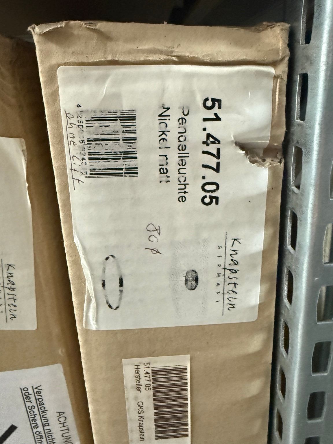 SVEA 80 51.477.05 – Artikelkennzeichnung