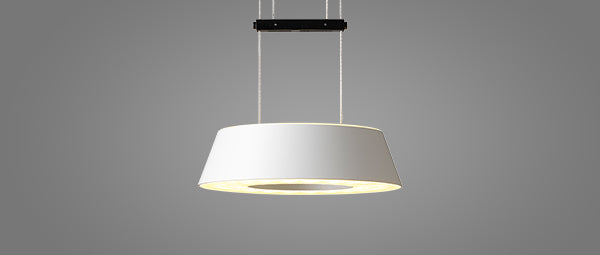 OLIGO GLANCE LED-Pendelleuchte Weiß matt 2700 K – Abverkauf