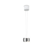 Oligo, Pendelleuchte Curved, 1-flammig Weiss Aluminium, moderne Pendelleuchte