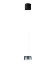 Oligo, Pendelleuchte Grace, 1-flammig Schwarz Basalt, moderne Pendelleuchte