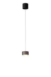 Oligo, Pendelleuchte Grace, 1-flammig Schwarz Braun, hochwertige Lichtlösung