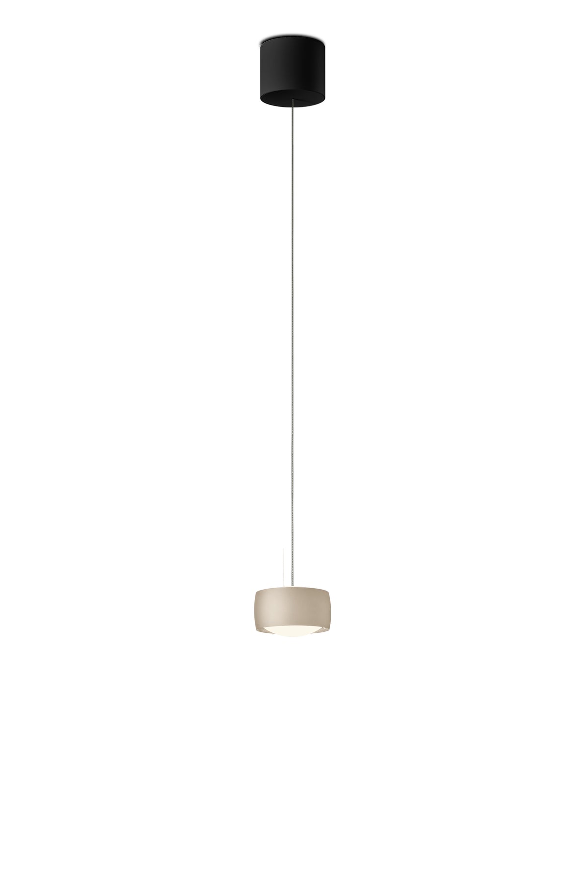 Oligo, Pendelleuchte Grace, 1-flammig Schwarz Cashmere, moderne Esstischbeleuchtung