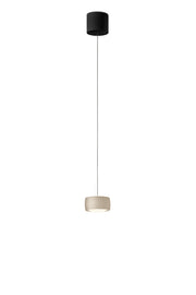 Oligo, Pendelleuchte Grace, 1-flammig Schwarz Cashmere, moderne Esstischbeleuchtung