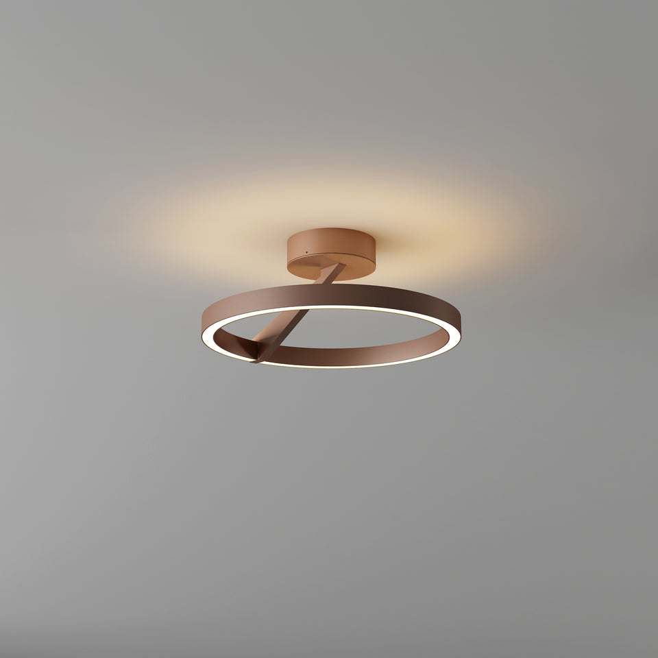Artdelight, Deckenleuchte Oregon, Bronze, moderne Deckenleuchte