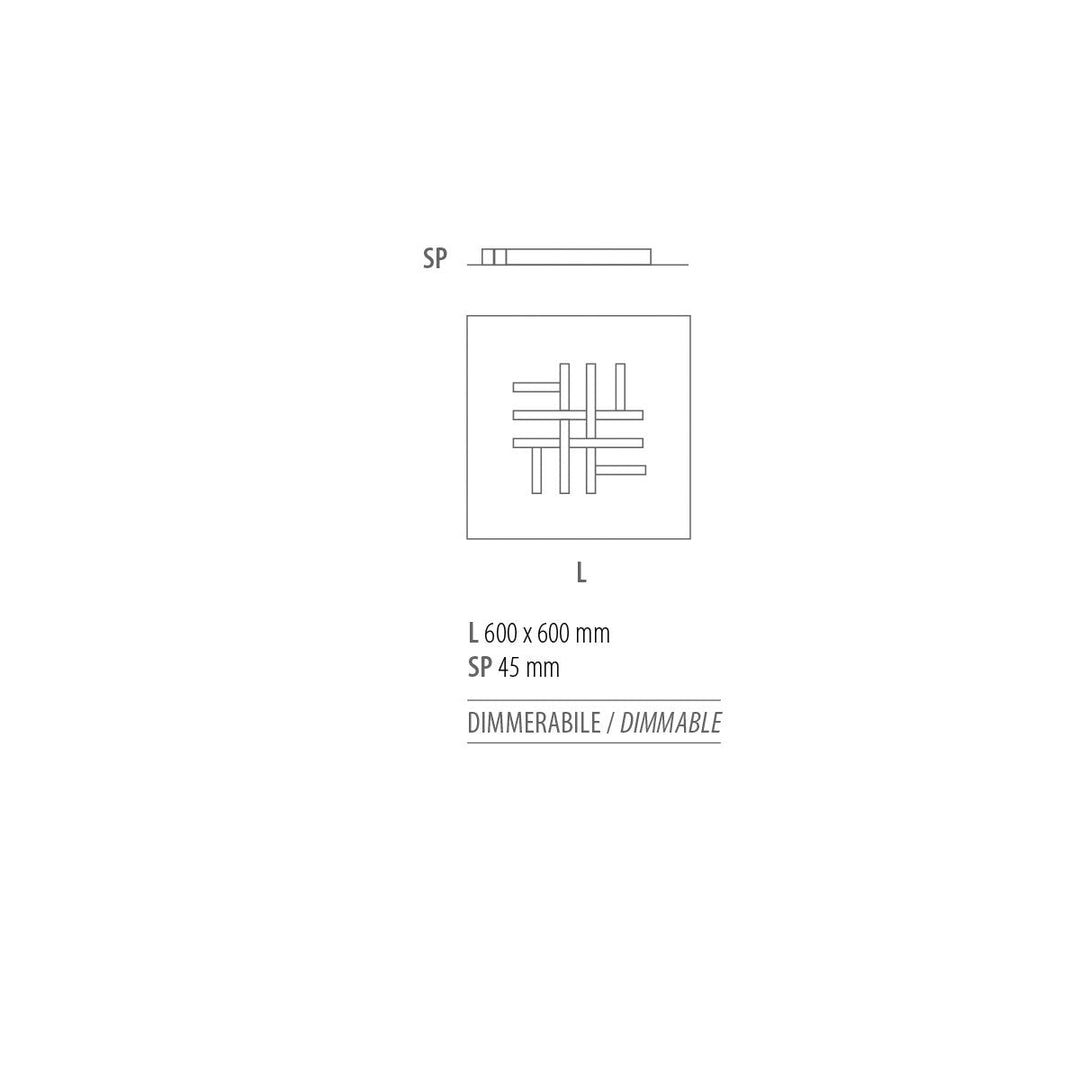 Deckenleuchte Pattern 60mm