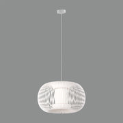 ACB Iluminacion, Pendelleuchte Mirta, 38cm Weiss, moderne Lichtlösung