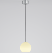 Bankamp, Pendelleuchte Globe, Aluminium, Vorderansicht