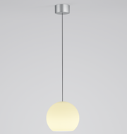 Bankamp, Pendelleuchte Globe, Aluminium, Vorderansicht