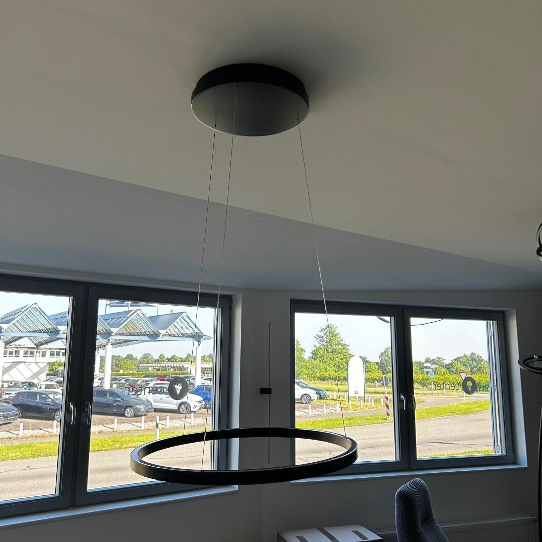 Suspension Lisa, noire, 60 cm (pièce d'exposition)