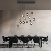 Pure, Pendelleuchte Popup länglich, Raumbild, moderne Lichtlösung
