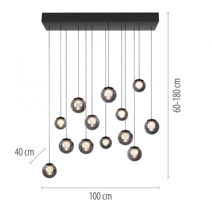 Suspension escamotable, allongée