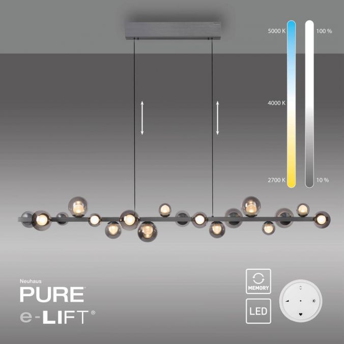 E-Popup electric pendant light