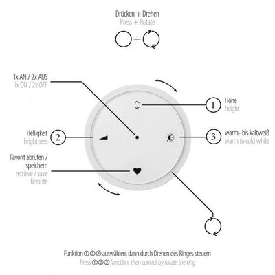 Pendelleuchte E-Popup elektrisch