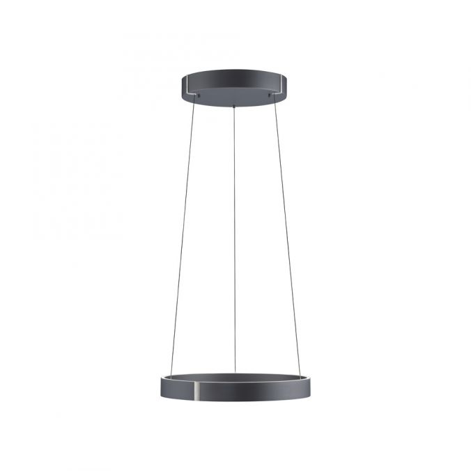 Electric pendant light with E-clips