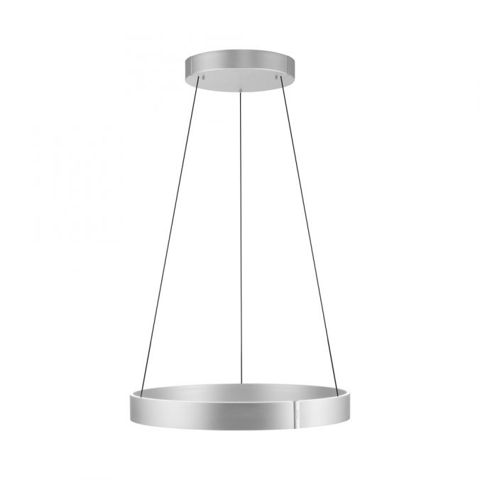 Electric pendant light with E-clips