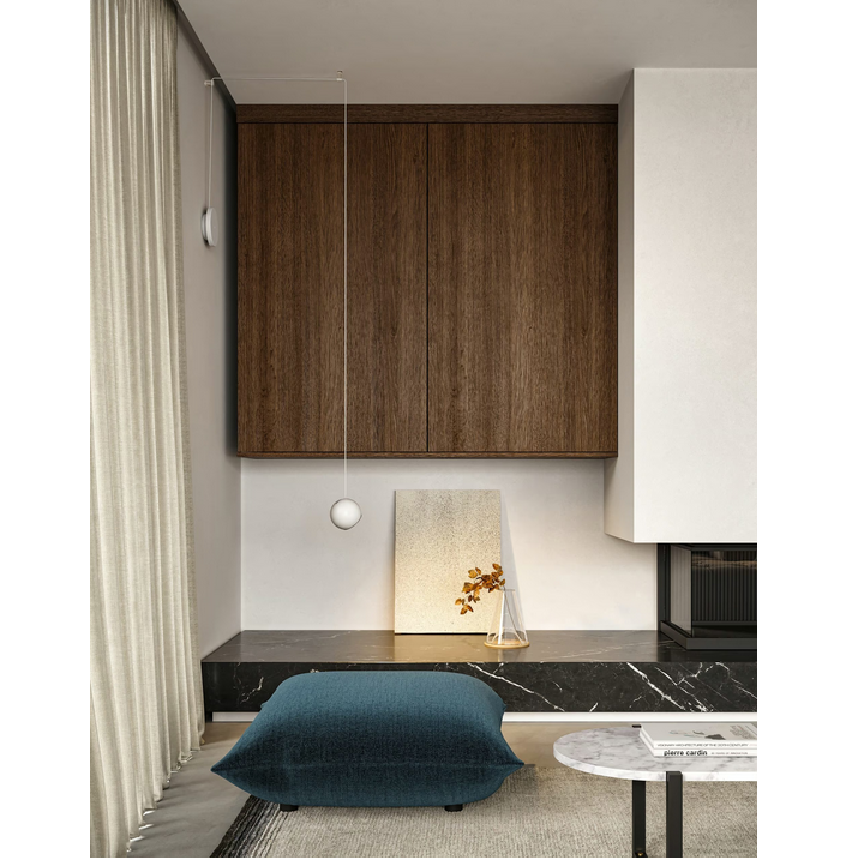 Suspension araignée sans rosace