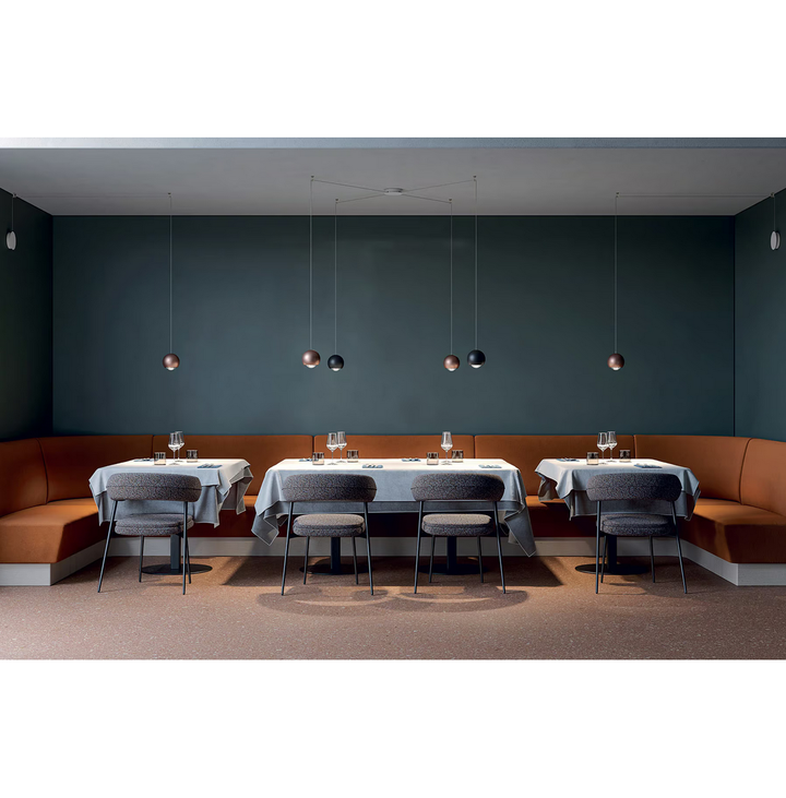 Suspension araignée sans rosace