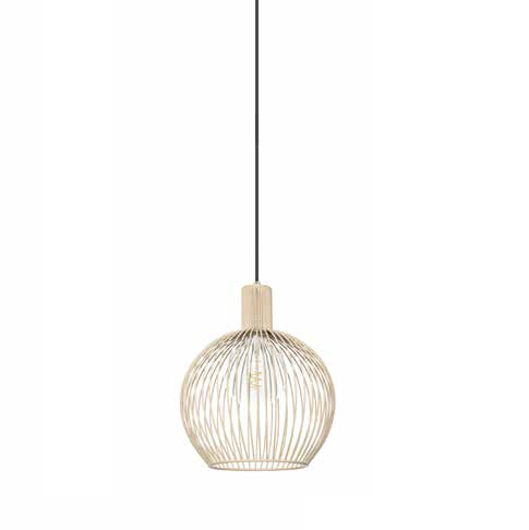 Wire pendant light