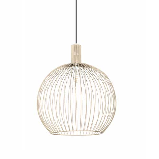Wire pendant light