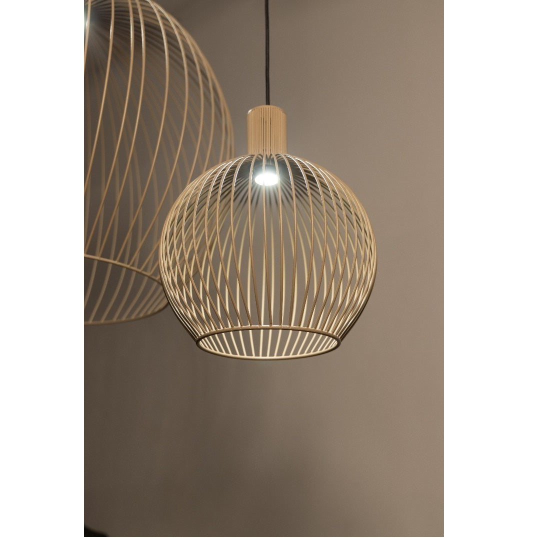 Wire pendant light