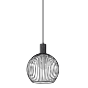 Expo Trading, Pendelleuchte Wire, Schwarz 30cm, Produktbild