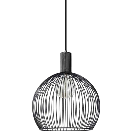 Wire pendant light