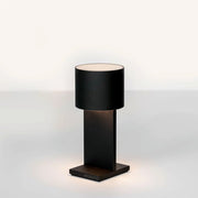 Delta Light, Akku-Tischleuchte Pisco, Schwarz, moderne Akku Beleuchtung