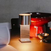 Delta Light, Akku-Tischleuchte Pisco, Detail, moderne Lichtlösung