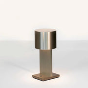 Delta Light, Akku-Tischleuchte Pisco, Gold, stilvolle Akku Beleuchtung