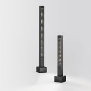 IP44.de, Pollerleuchte lin, Schwarz 40cm, hochwertige Außenbeleuchtung