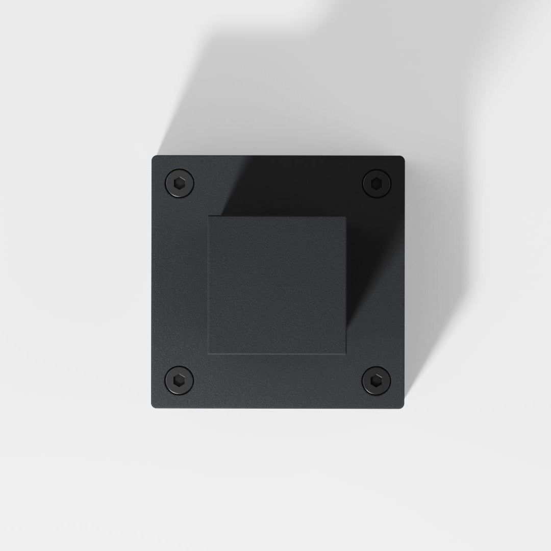 IP44.de, Pollerleuchte lin, Schwarz 70cm, stilvolle Wegebeleuchtung