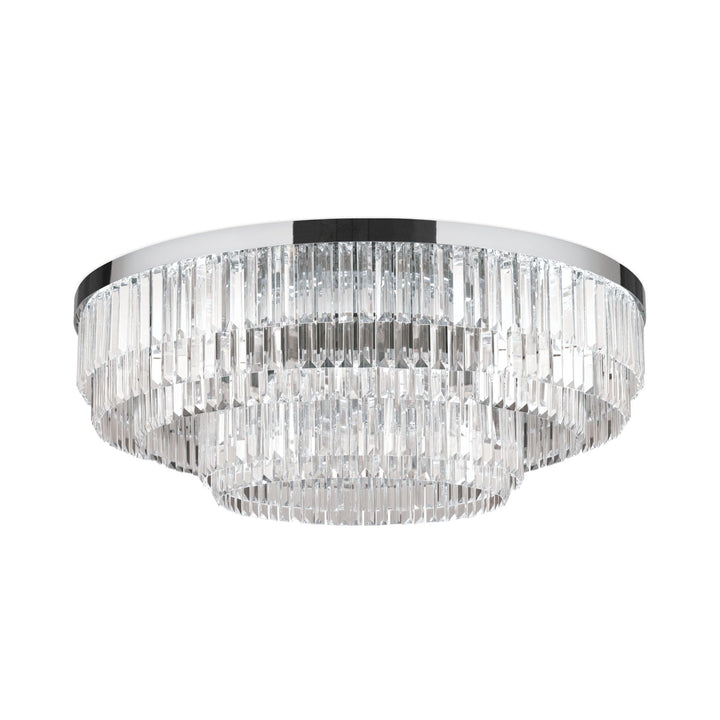 Ceiling Light Prism, 24 Carat gold-plated/chromed