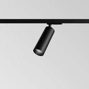 DLS Lighting, 1-Phasen-Stromschienenstrahler Reed S, Schwarz-Schwarz, Produktbild