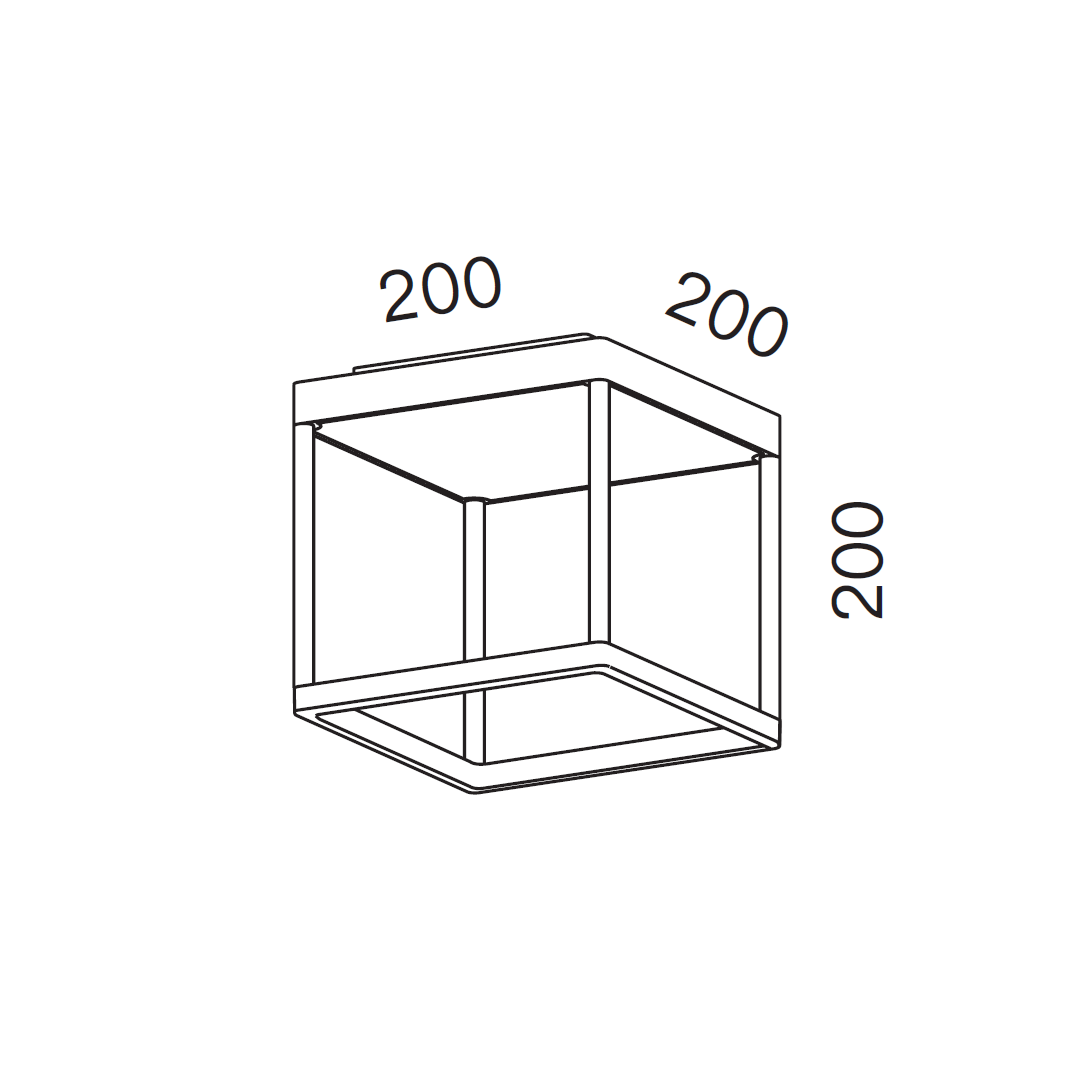 Lámpara de techo Reflex S 200