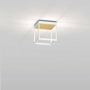 Serien, Deckenleuchte Reflex S 200, Weiss-Gold, stilvolle Deckenbeleuchtung