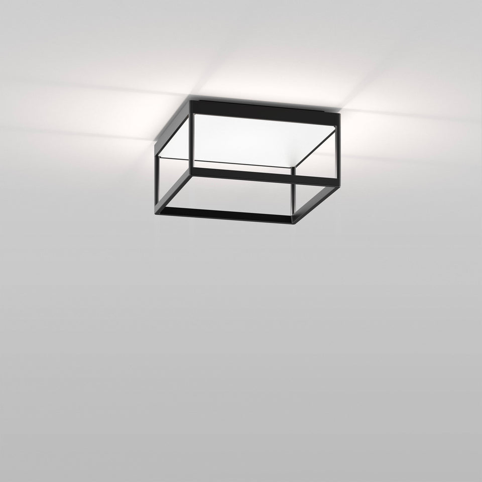 Serien, Deckenleuchte Reflex M 150, Schwarz-Weiss, moderne Deckenleuchte