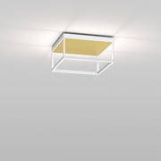 Serien, Deckenleuchte Reflex M 150, Weiss-Gold, stilvolle Deckenbeleuchtung