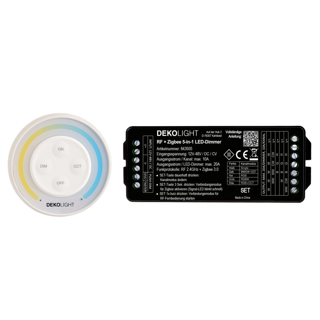 Funk Steuergerät RF-Smart Single + RGBW
