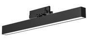 3-Phasen-Track-Licht, schwarzes, langes Schienensystem, Beleuchtung