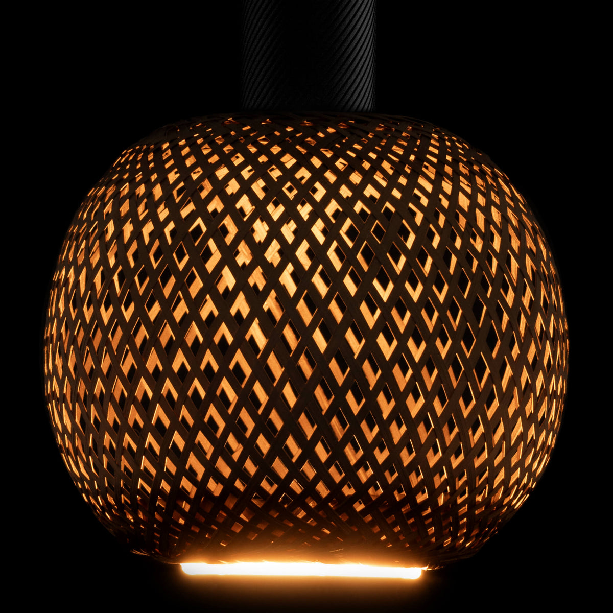 Segula LED Floating Bamboo Globe 180 bronze – beleuchtet – Artikel 55009