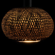 Segula LED Floating Bamboo Oval 300 bronze – beleuchtet – Artikel 55013