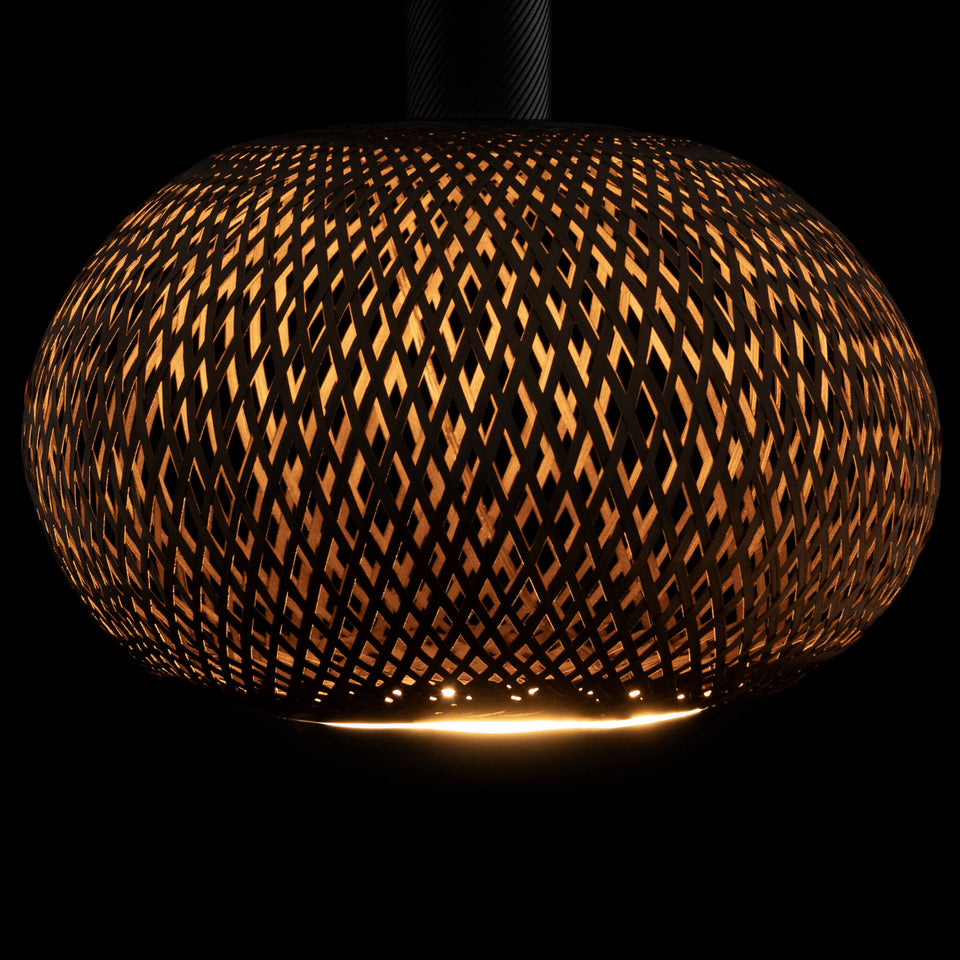 Segula LED Floating Bamboo Oval 300 bronze – beleuchtet – Artikel 55013