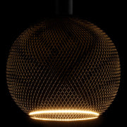 Segula LED Floating Cage Globe 300 schwarz – beleuchtet – Artikel 55141