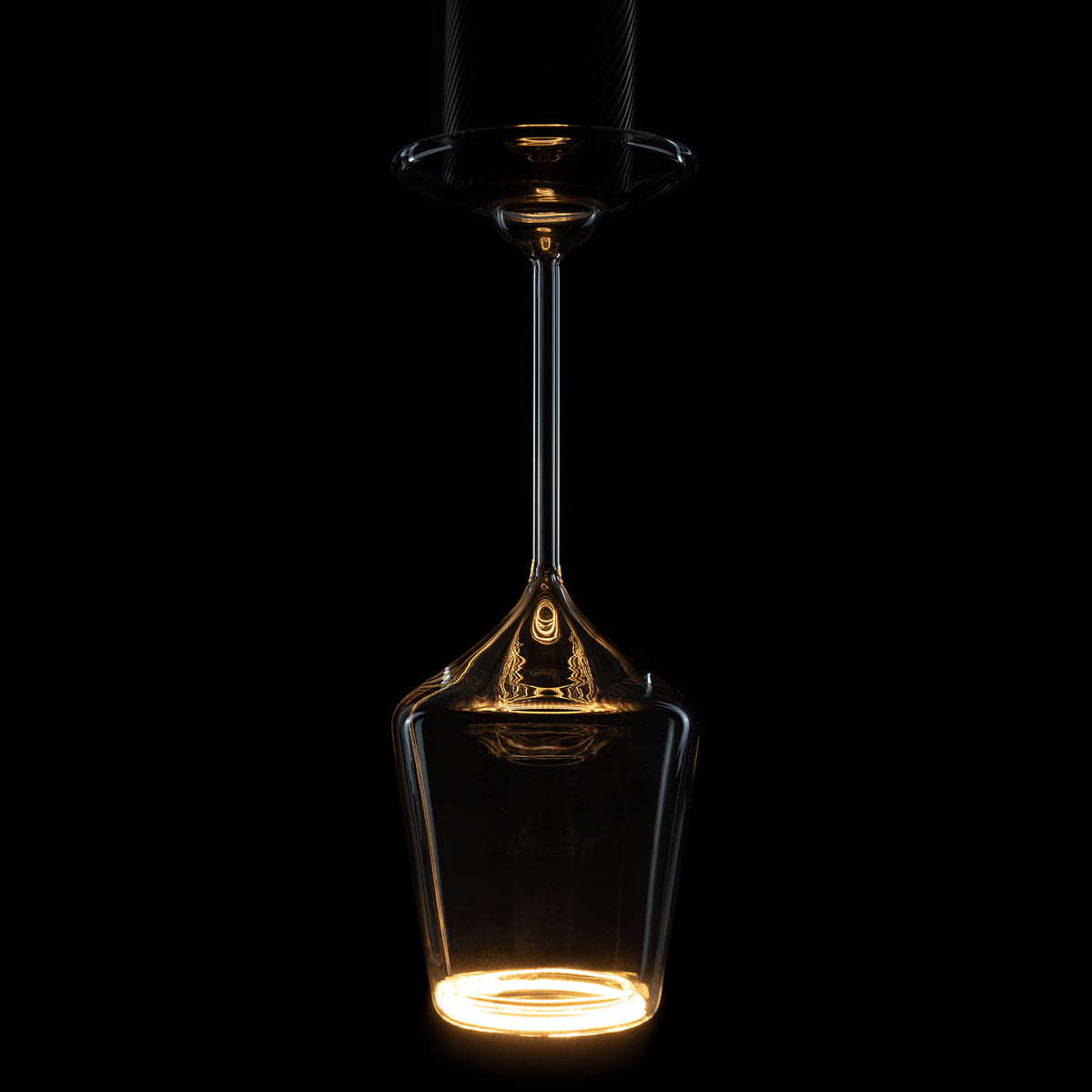 Segula LED Floating Mini Rosé Wein klar – beleuchtet – Artikel 55456