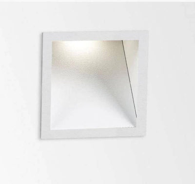 Recessed wall light Vita, white