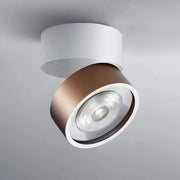 LUX-IT, Aufbaustrahler Swing Out 15,5W, Raumbild, stilvolle Deckenstrahler