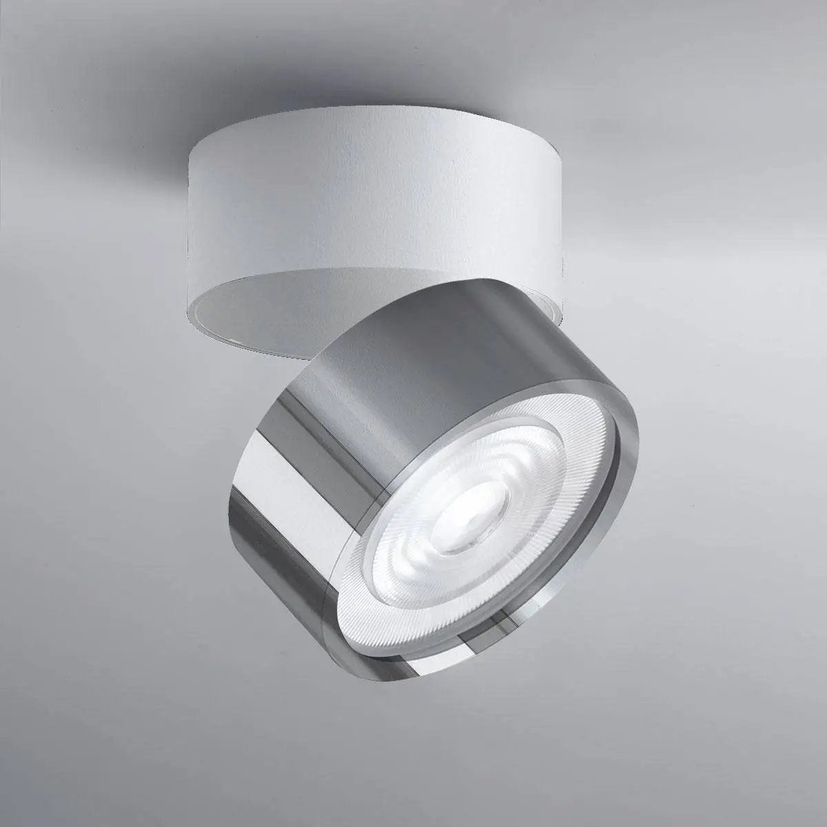 LUX-IT, Aufbaustrahler Swing Out 15,5W, Raumbild, moderne Akzentbeleuchtung