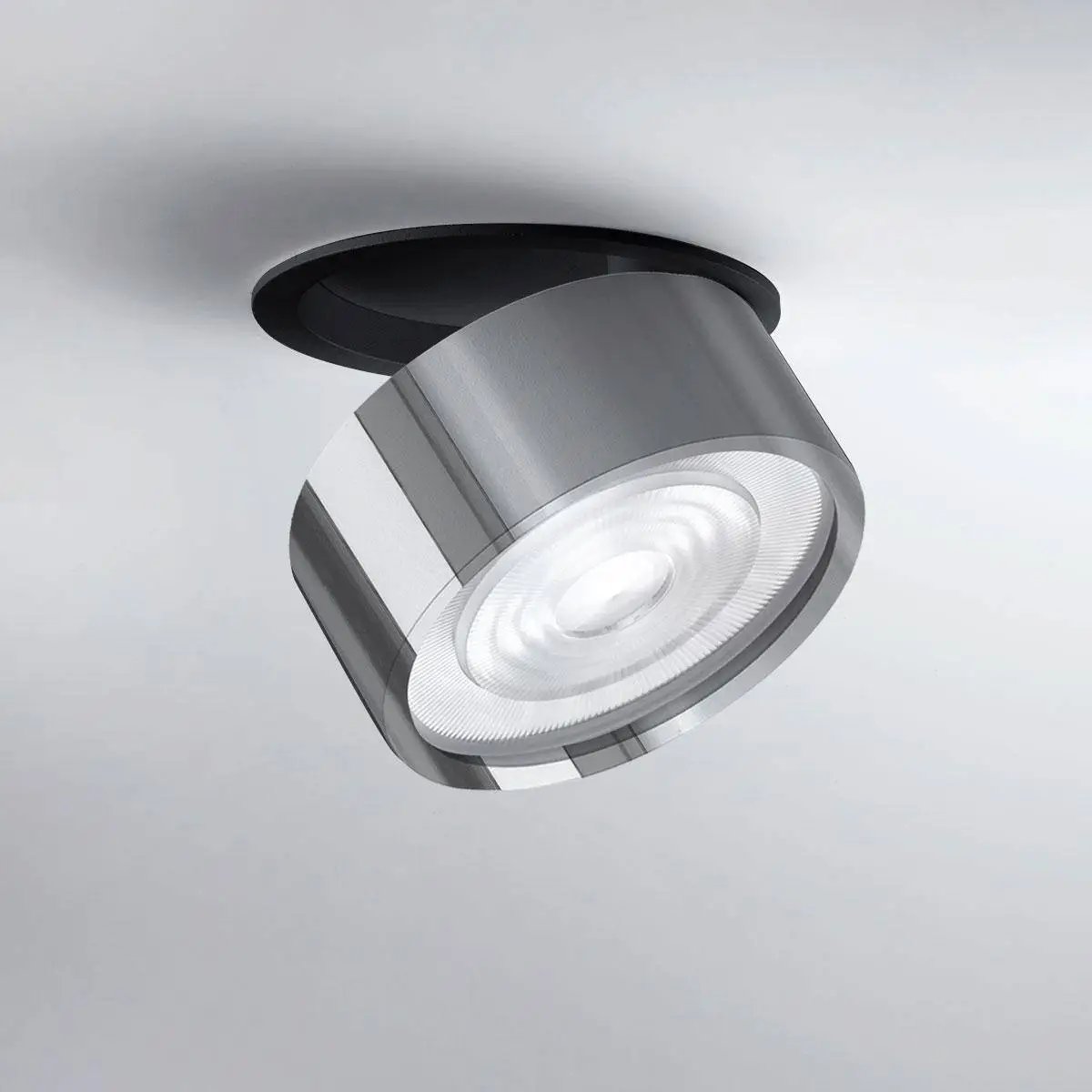 LUX-IT, Halbeinbaustrahler Swing In 15,5W, Raumbild, moderne Lichtlösung