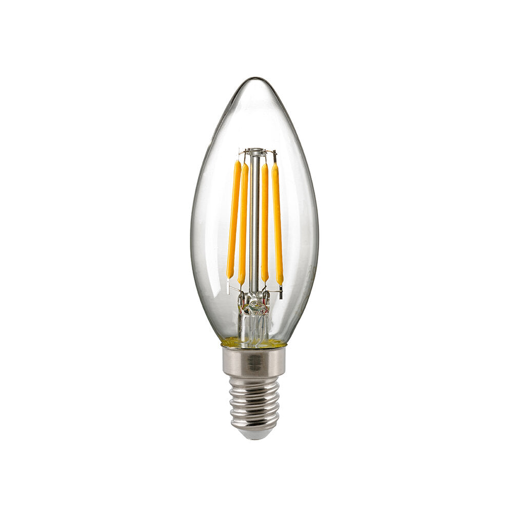 SIGOR Filament Kerzenlampe klar dim, Artikel 6132601
