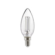 SIGOR Filament Kerzenlampe Snow klar, Artikel 6163001